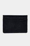 Justanned Charcoal Black Card Case