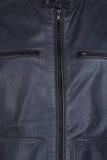 Justanned Spruce Leather Jacket