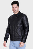 Justanned Patch Pocket Leather Jacket