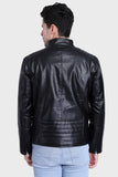 Justanned Classic Coal Leather Jacket