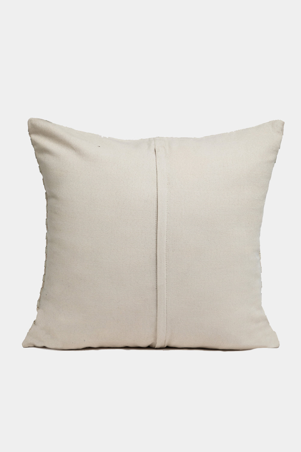 Justanned Pearl White Cushion Cover