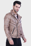 Justanned Maverick Biker Leather Jacket