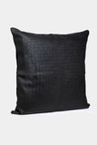 Justanned Weave Leather Cushion Cover.