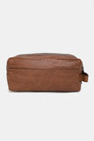 Justanned Umber Brown Travel Pouch