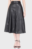 Justanned Ella Leather Skirt