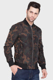 Justanned Camo Bomber Jacket