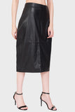 Justanned Gia Leather Skirt