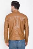 Justanned Woody Leather Jacket