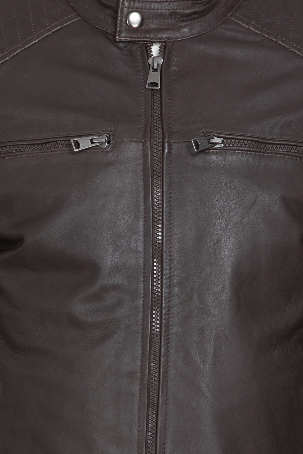Justanned Dusk Double Pocket Leather Jacket