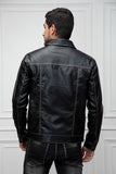 Justanned Black Jean Leather Jacket