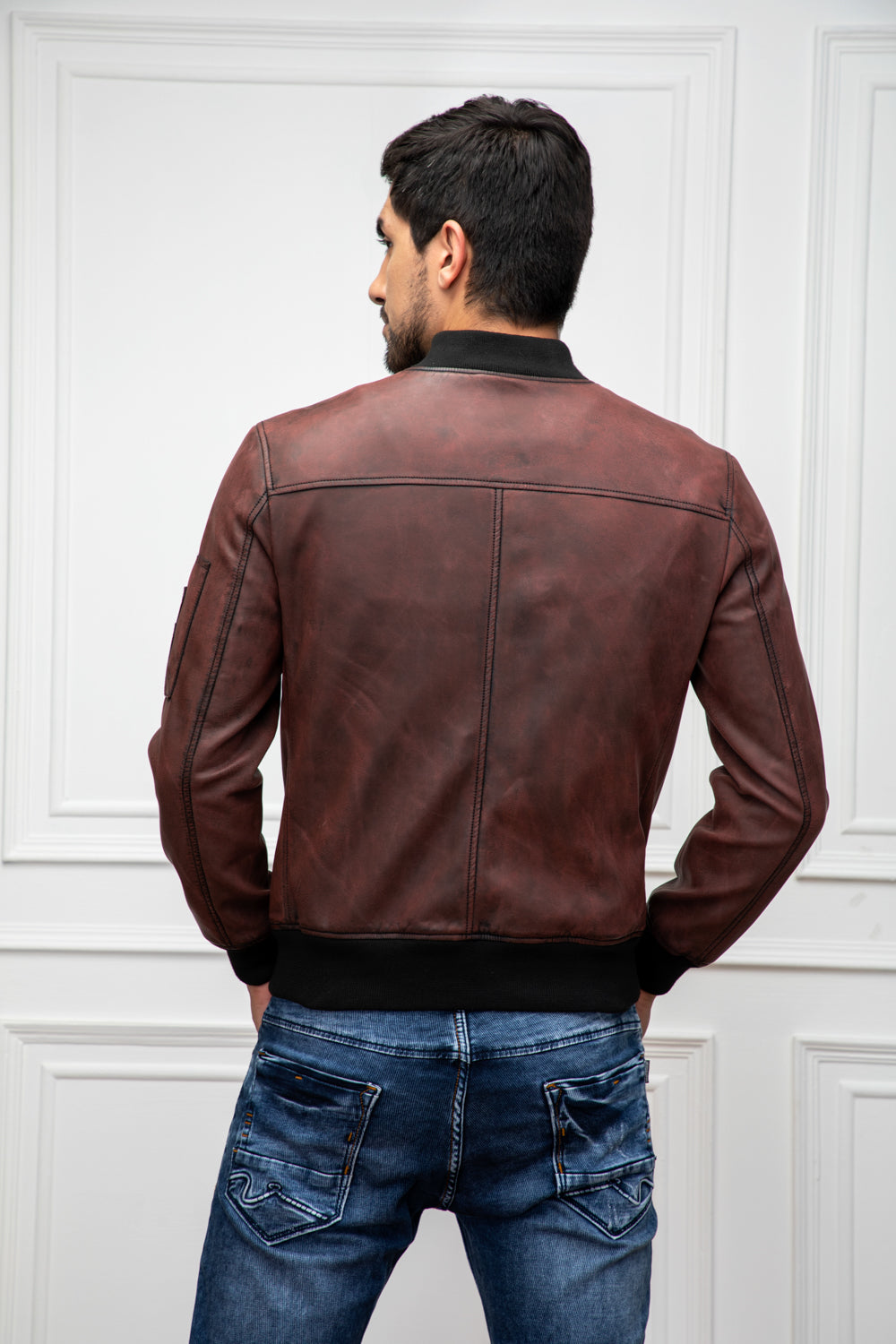 Justanned Antique Leather Jacket