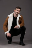 Justanned Fur Leather Jacket