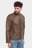 Justanned Carnaby Tan Leather Jacket