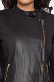 Black Beast Biker Leather Jacket