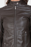 Justanned Cedar Leather Jacket