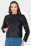 Justanned Embargo Women Leather Jacket