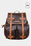 Justanned Mens Vintage Leather Backpack