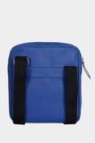 Easy-To-Use Blue Leather Crossbody Bag