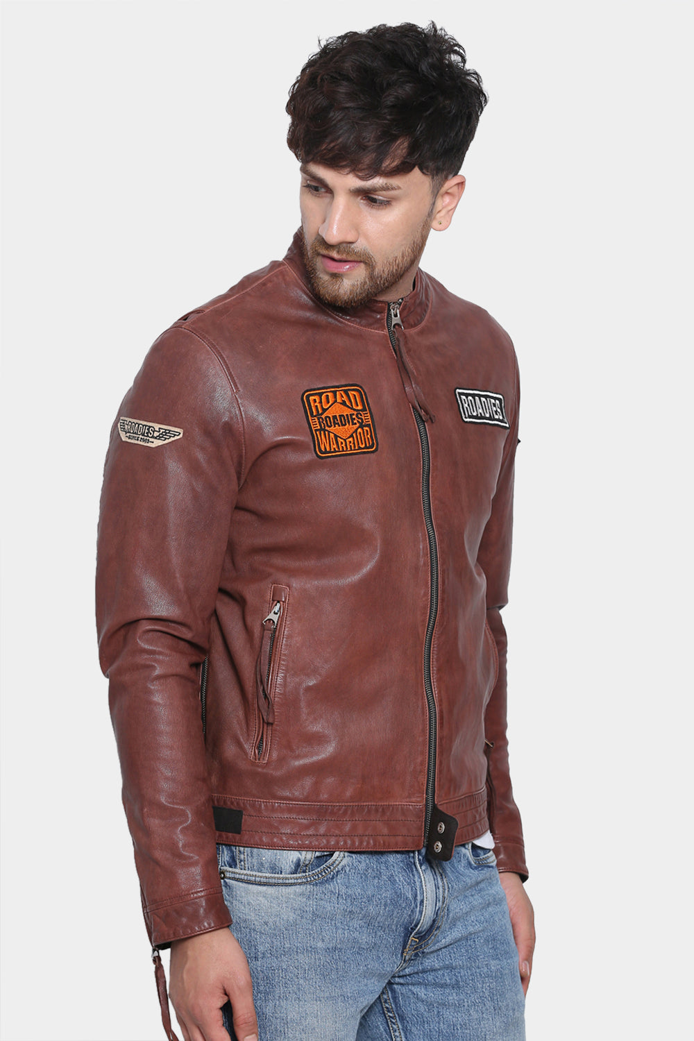 Justanned Russet Leather Jacket