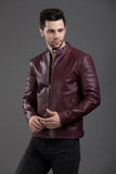 Justanned Boysenberry Quilted Jacket