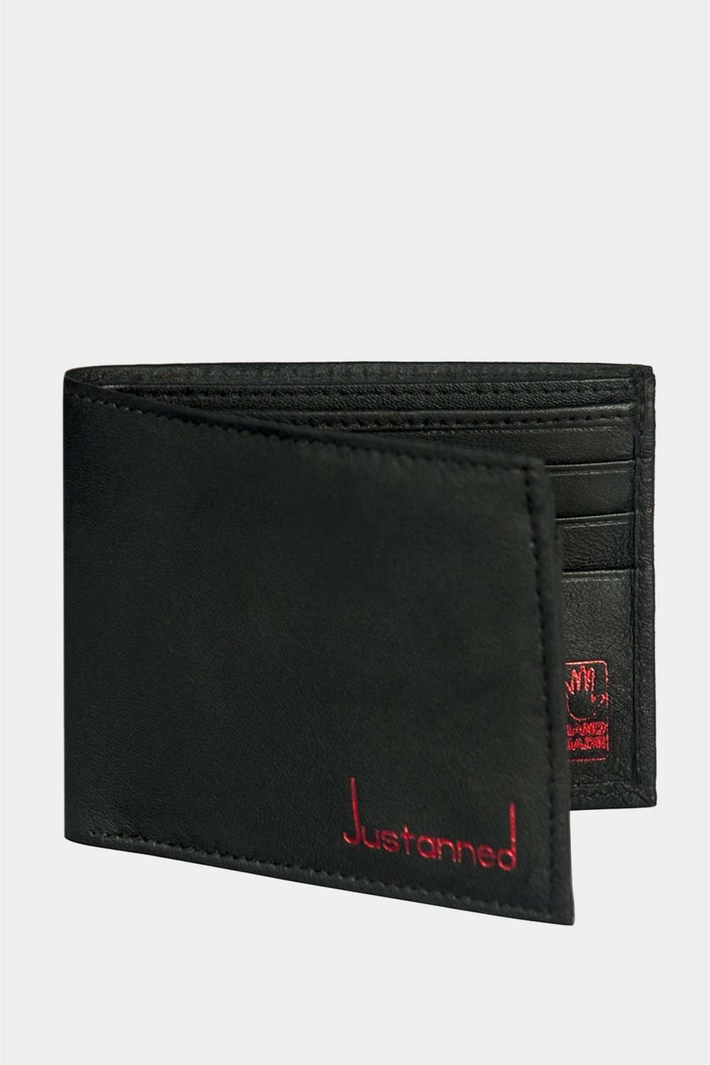 Justanned Leather Smooth Mens Wallet
