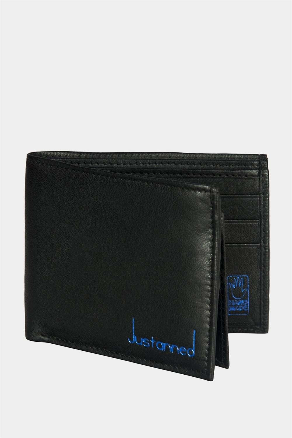 Justanned Leather Smooth Mens Wallet