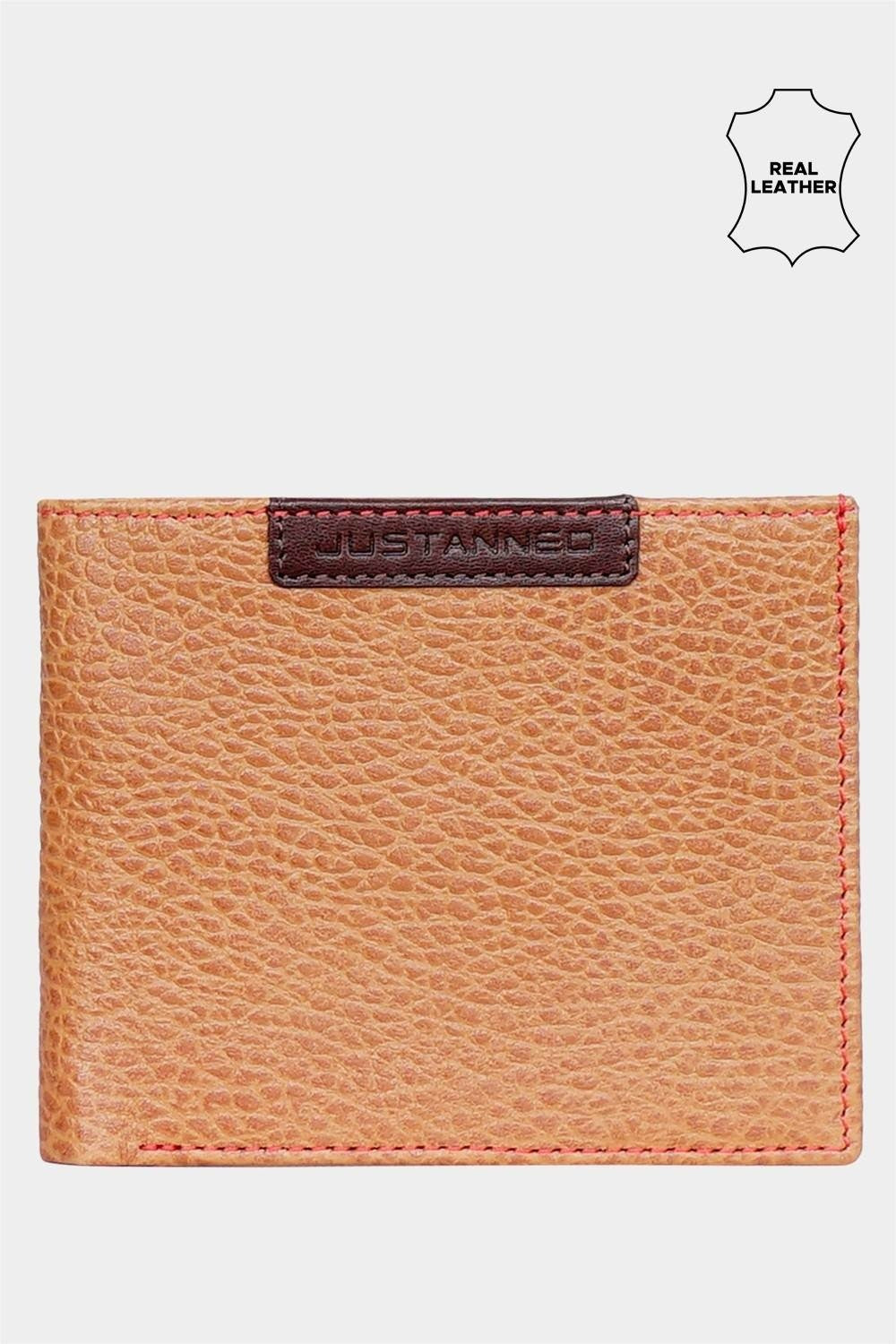 Justanned Top Patch Detailed Men Wallet