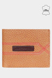 Justanned Red Stitch Detailed Men Wallet