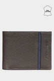Justanned Mens Leather Stylish Bi-Fold Wallet
